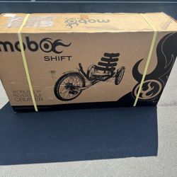 NEW Mobo Shift Reversible Three Wheeled Cruiser Adult Ride On Blue Trike bike