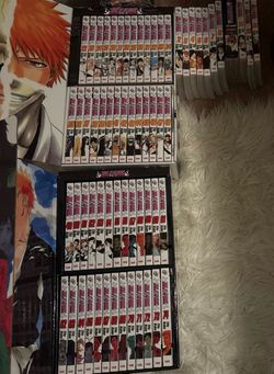 Bleach 2-8, 10-12, 14-16, 22-74 Manga