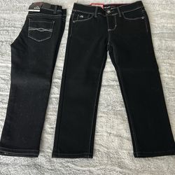 Toddler Black JORDACHE Skinny Jeans Sz: 3