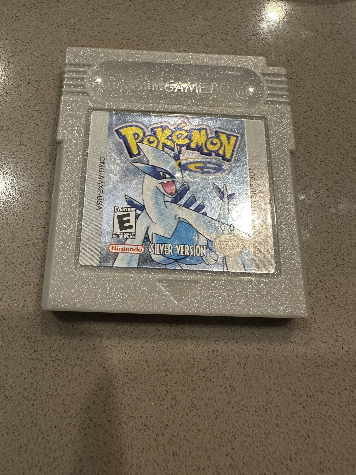 Pokemon silver authentic game boy color