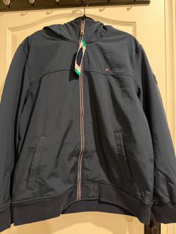 Tommy Hilfiger Navy Full-Zip Hoodie Jacket