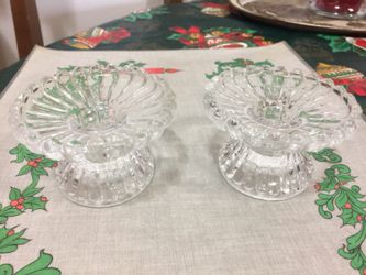 Set of partylite candle stick holders