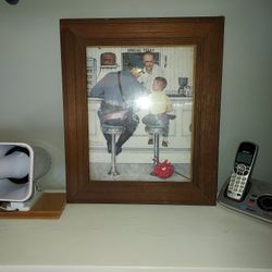 Framed Canvas "The Runaway"