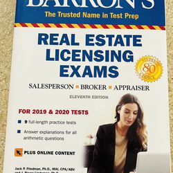 Real Estate Licensing Exams Book For Sakes Person Broker And Appraiser 