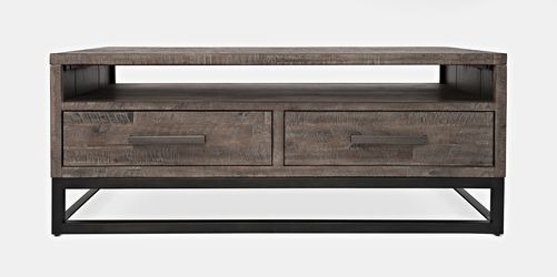East Hampton Distressed Grey Cocktail Table