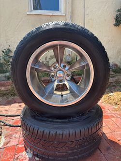 17” 5 spoke wheels