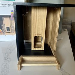 Birdfy Feeder Bamboo With Solar