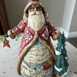 Jim Shore Santa “DASHING THROUGH THE SNOW”