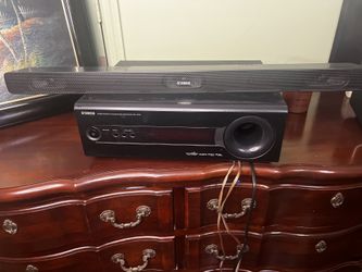 Yamaha Sound Bar & Receiver Subwoofer