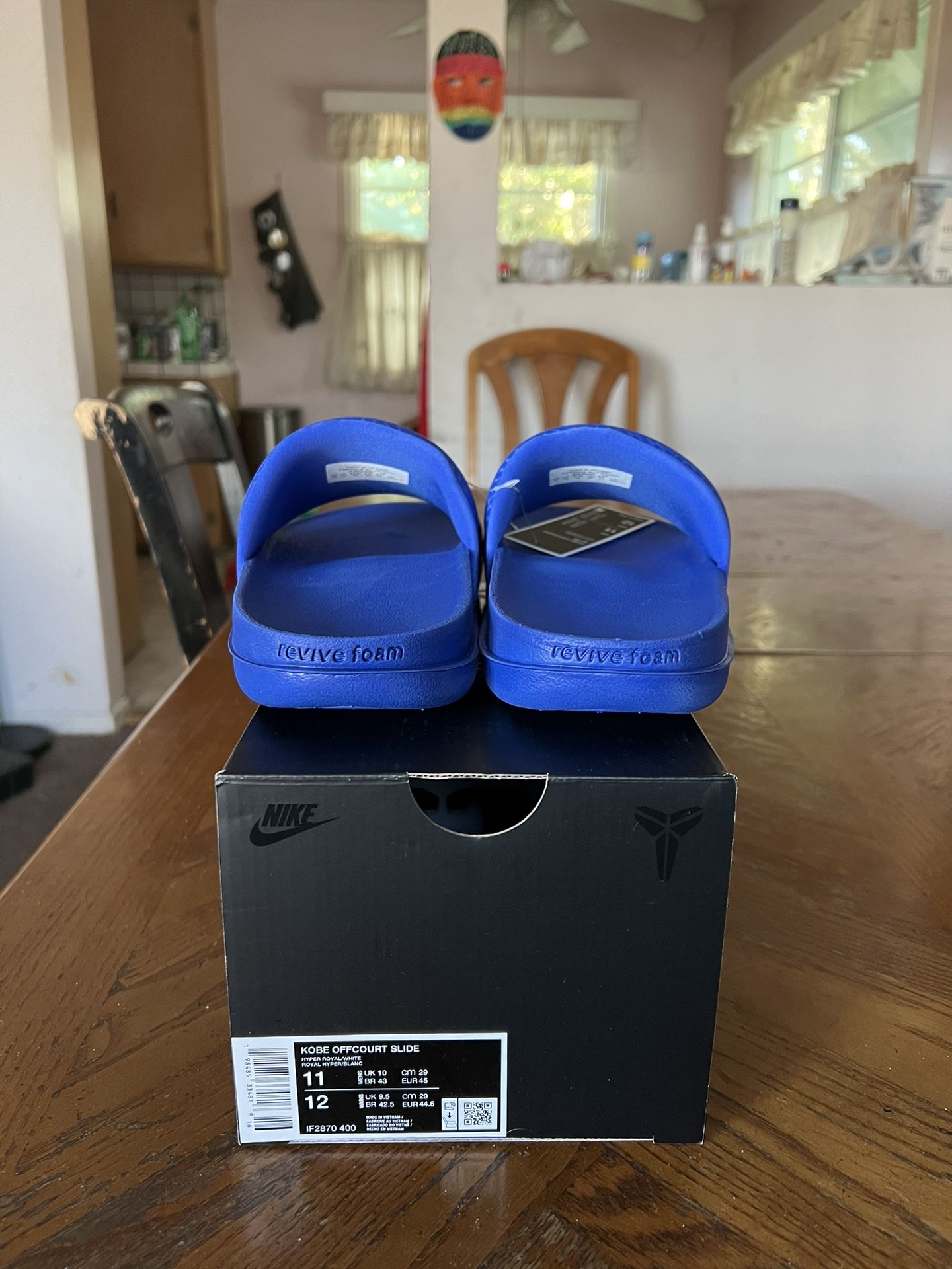 Nike Offcourt Slide Kobe Bryant Dodgers Size 11