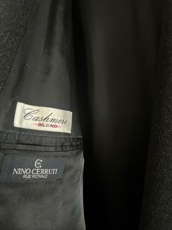 Cashmere trench coat