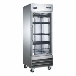 29 In. W 23 Cu. Ft. Freezerless Commercial Refrigerator In Stainless Steel