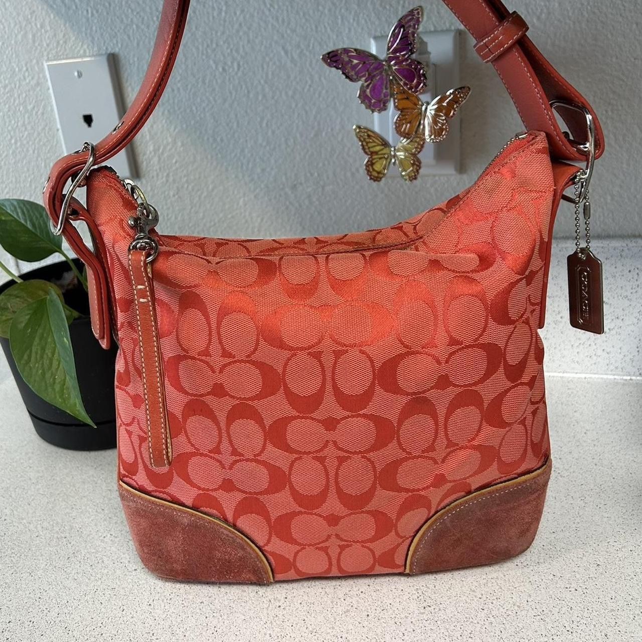Red Coach Bag