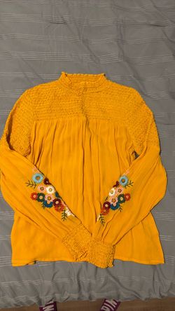 Rocks and Indigo long sleeve blouse