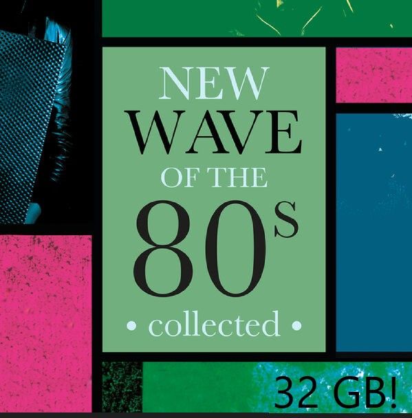 New Wave 80's Music USB
