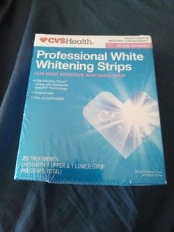 professional white whitening strips