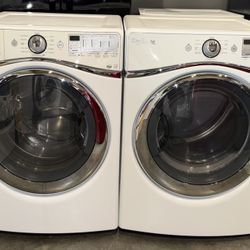 WHIRLPOOL XL CAPACITY WASHER DRYER ELECTRIC SET FREE DELIVERY 