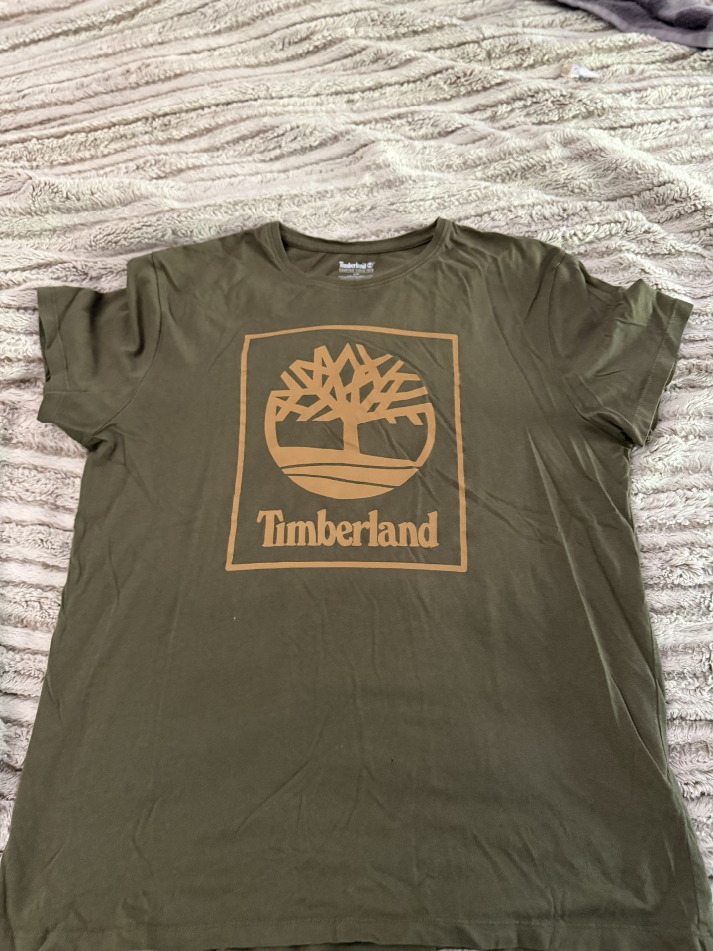 Timberland Men’s Medium Dark Green T Shirt