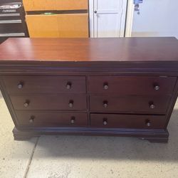 Cherry wood dresser