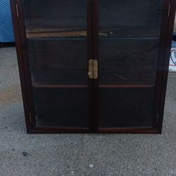 GLASS CHINA CABINET 
