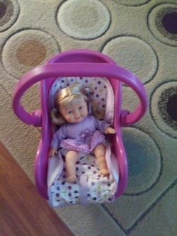 Doll with carrier
