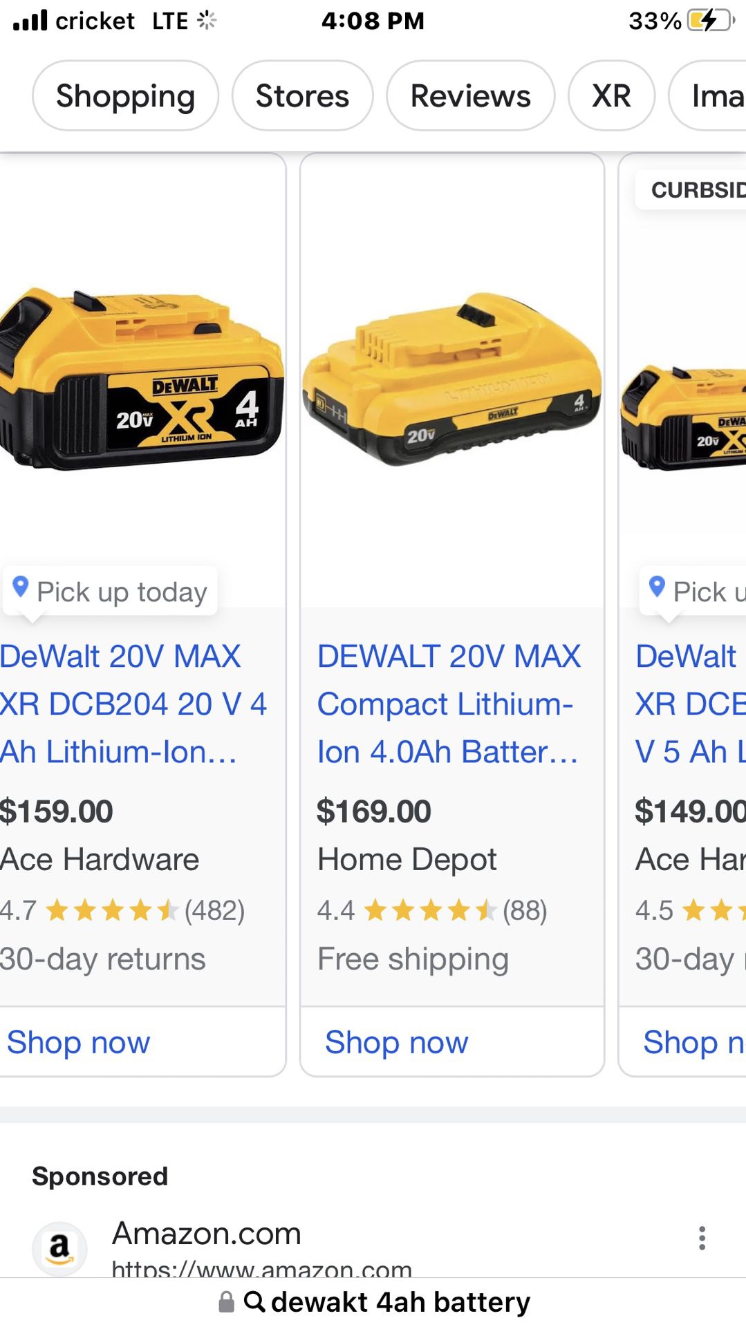 DEWALT Charger  And Battery