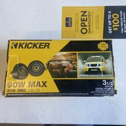 Kicker 90W Max CSC35 3 1/2” 