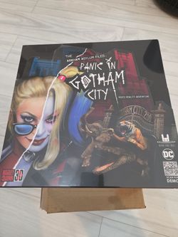 The Arkham Asylum Files "PANIC IN GOTHAM CITY"