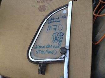 VW bug windwing Frame and glass