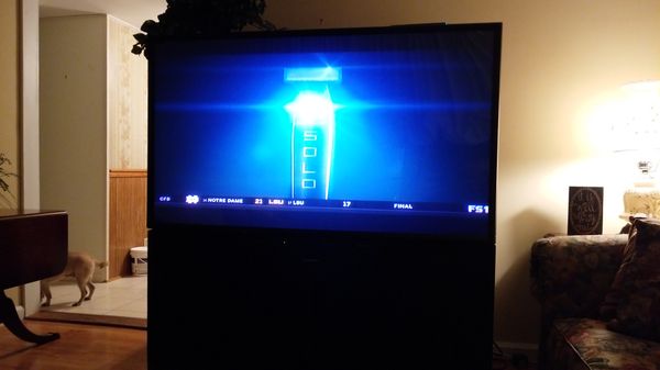 Mitsubishi 65 inch projection tv for Sale in Woodbridge Township, NJ