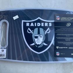 Las Vegas Raiders Large Cutting Board