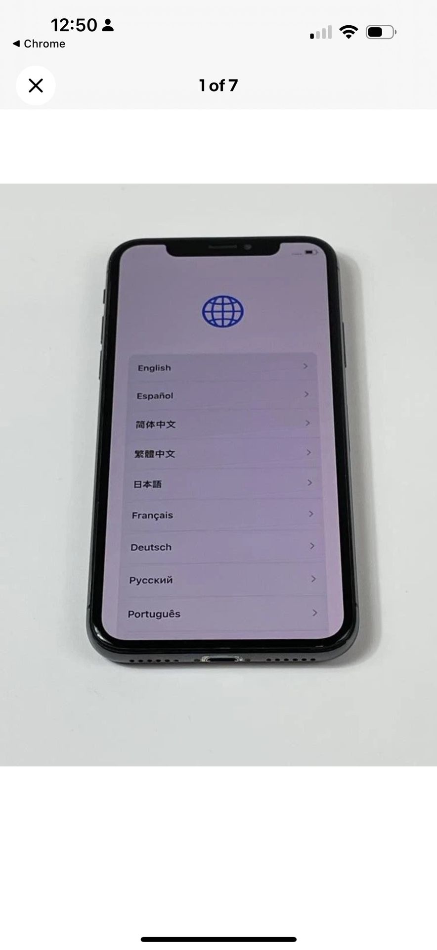 iPhone X Unlocked