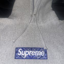 Supreme Bandana Box Logo Hooded Sweatshirt XL