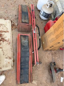 Steel Car Ramps & Engine Hoist