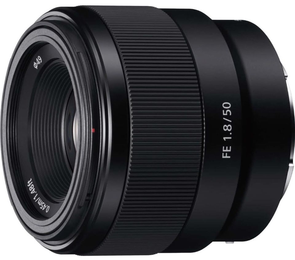 Sony - FE 50mm f/1.8 Standard Prime Lens for E-mount Cameras - Black