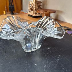 Glass Bowl & Candle Holders