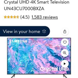Samsung 43 Inch Smart TV 