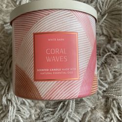 Coral Waves Candle 