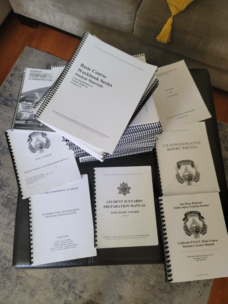 San Diego Police Academy POST Learning Domains