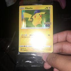 Pokemon Go Tcg Pikachu Card(28 Of 78 Out Of Set)