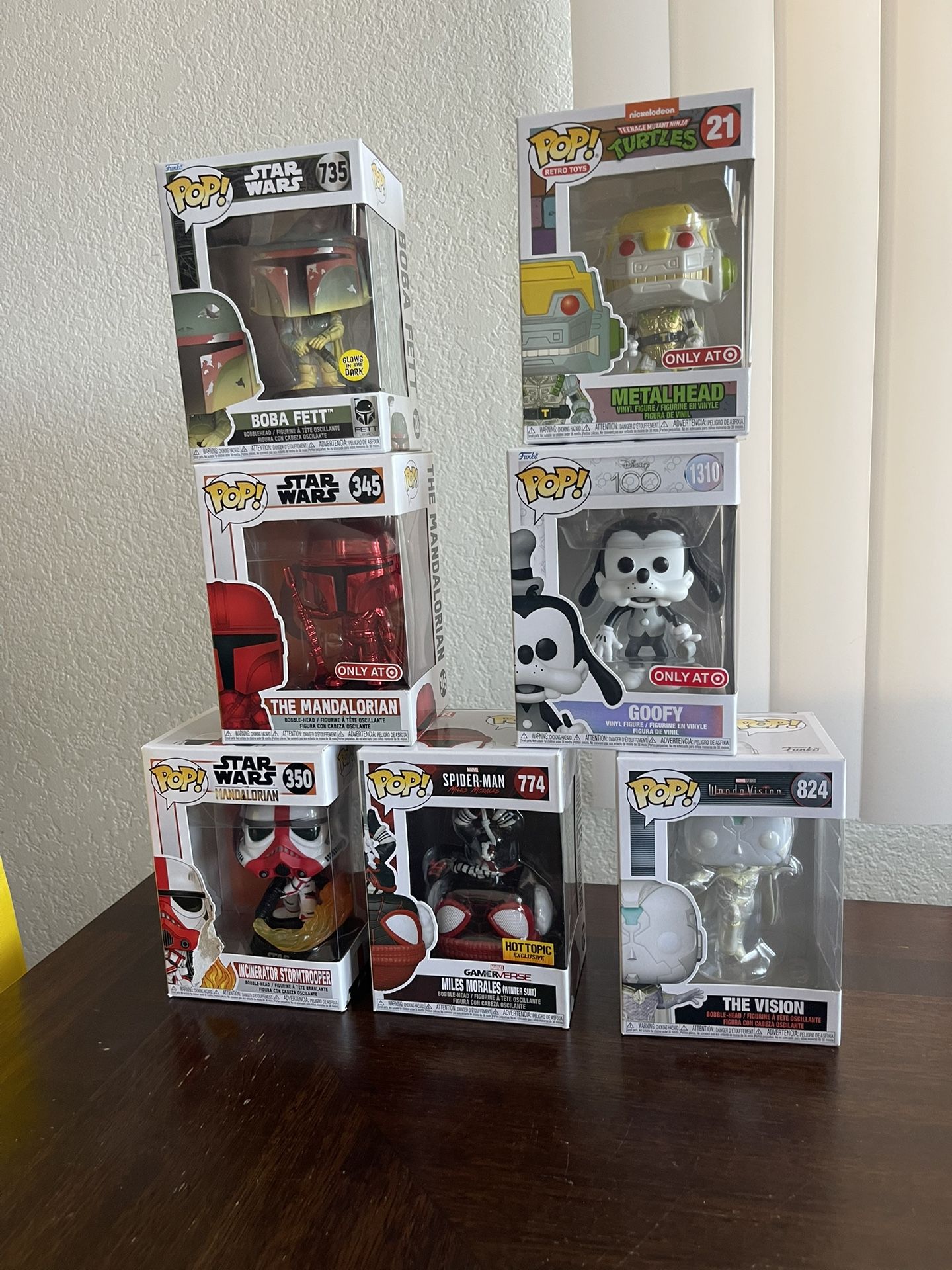 Mix Of Funko Pops