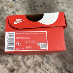 Infant Black & Red Nike