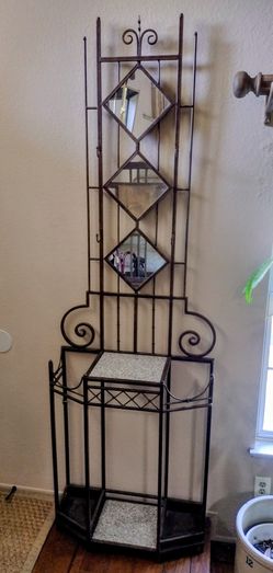 Vintage Art Deco Hall Tree