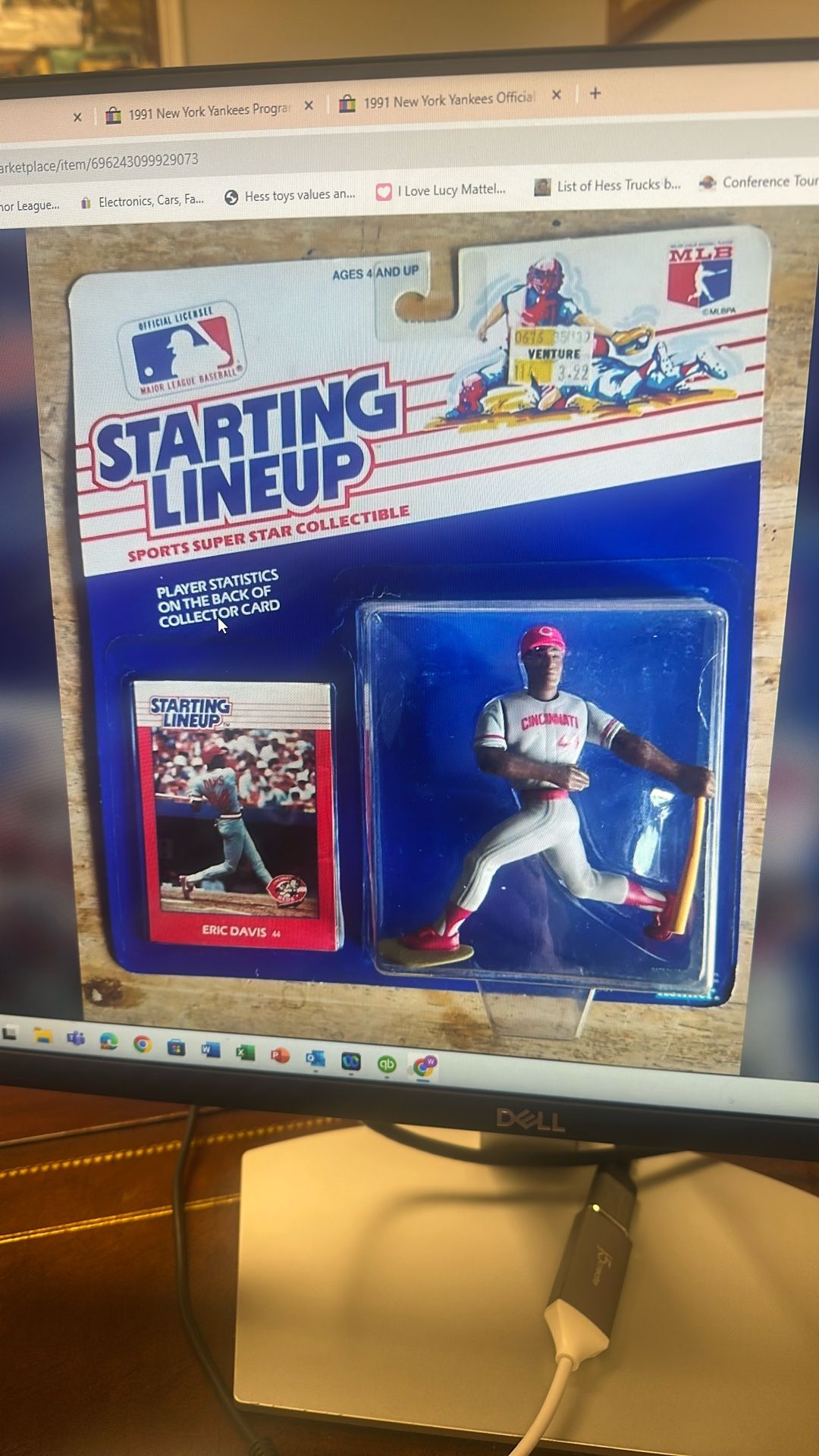 Eric Davis Starting Lineup