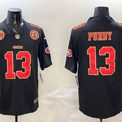 SAN FRANCISCO 49ERS STITCHED FOOTBALL JERSEY 