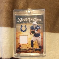 Jonathan Taylor Police Patch Card