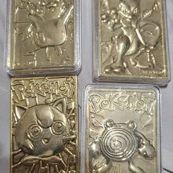 Pokemon 23k Gold Burger King 