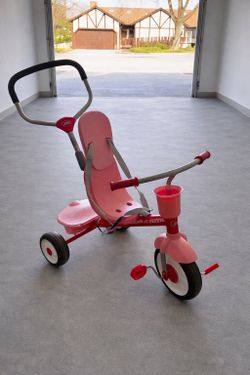 Radio Flyer push tricycle