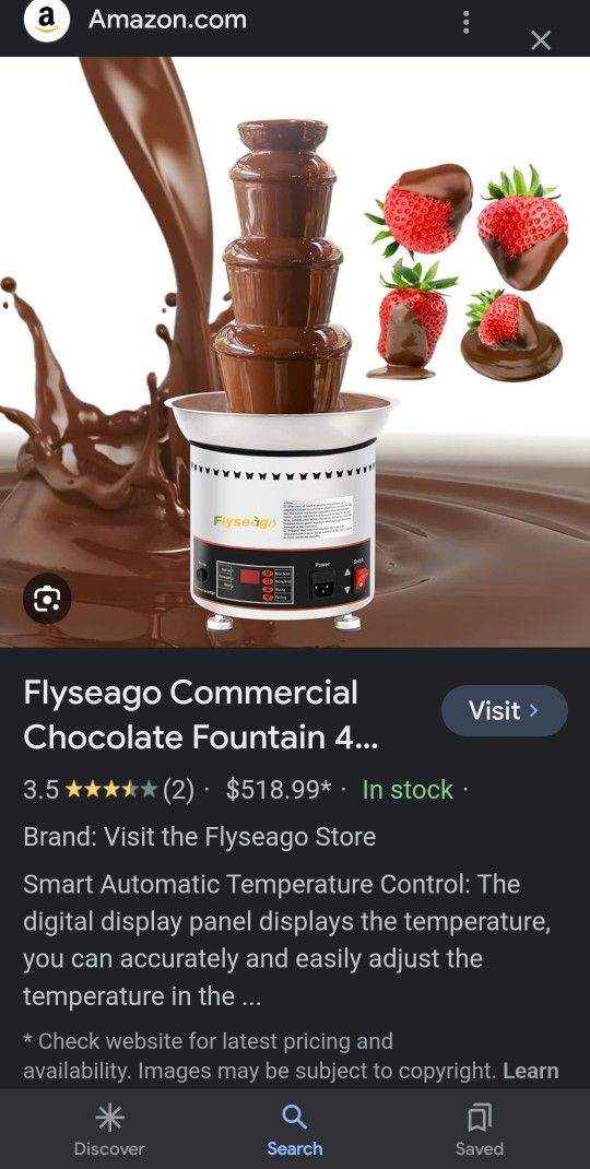 Chocolate Fountain! New!