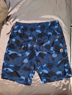 Bape color camo beach shorts navy (2019) size Large